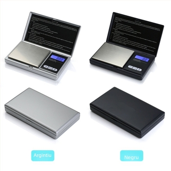 DGGY-258 Cântar de buzunar portabil — oțel inoxidabil, mini cântar electronic pentru bijuterii, precizie 0,01 g
