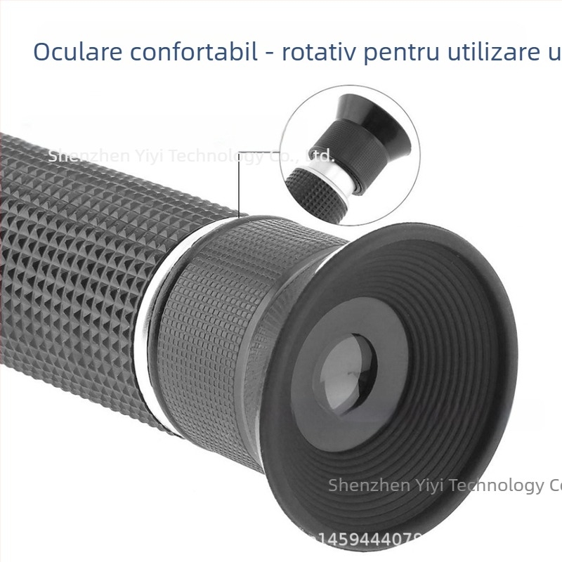 ATC 0-80% refraktometru – portabil, măsurător de concentrație, model THE01504B, precizie 0.2, rezoluție 1