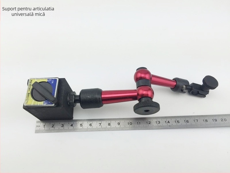 Bază indicator rotativ 360°, suport universal pentru instrumente de măsură, bază magnetică
