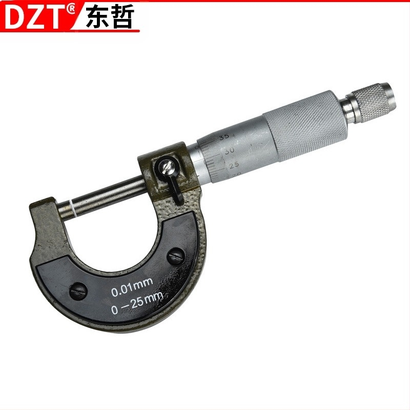 MFTOOLS Micrometru 0-25 mm, cardă de micrometru și calibru vernier