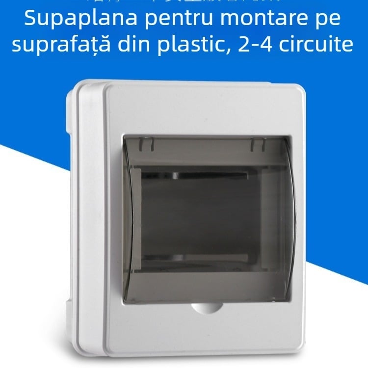 Cutie de protecție împotriva scurgerilor, ABS, montaj pe suprafață, 2-4 poli, 63 A, certificat CCC