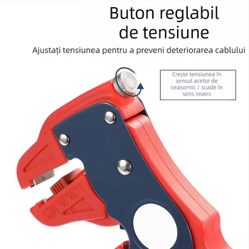 Clește universal pentru dezizolarea cablurilor – nas în formă de cioc de rață, greutate 0,21