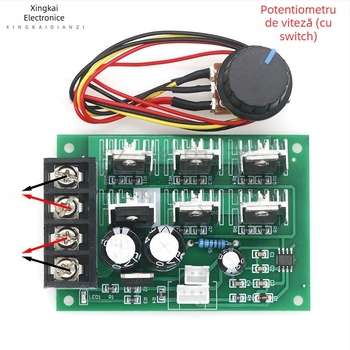 Controler PWM pentru motor DC cu perii, 12-48V, 40A, putere înaltă