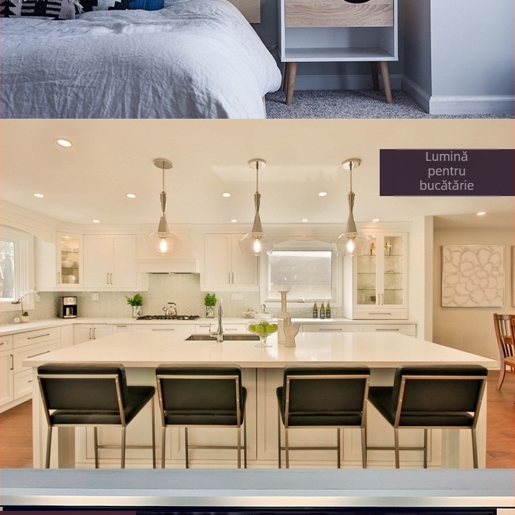 MR11 LED spot, 12V AC/DC, 3W, 11 COB LED-uri, fascicul de 180°