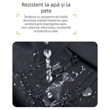 VOLERO pantaloni de ciclism protectivi pentru motocicletă: impermeabili, rezistenți la vânt, respirabili, talie înaltă, protecție silicon