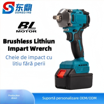 Cheie cu impact fără perii, 21V, fără cablu, mână, 3000 impacturi, pentru uz casnic și industrial