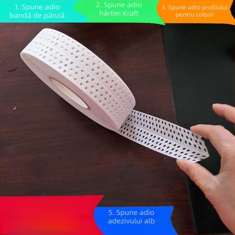 Bandă de protecție pentru colț autoadezivă din PVC, cu linie Yin-Yang (material: PVC; grosime: 1; pentru decor)