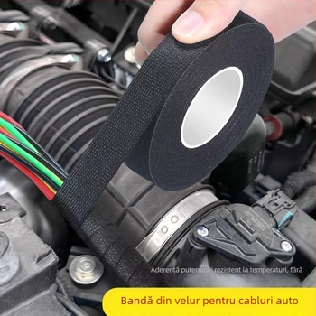 Bandă izolatoare din țesătură pentru izolația electrică, rezistență la temperaturi înalte, ecranare a compartimentului motor și izolare fonică (Brand: Dry profits; Material de bază: țesătură; Reducere a zgomotului: F000150)