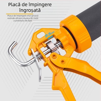 Pistol de lipit KATA, construcție metalică, seria Glass glue gun