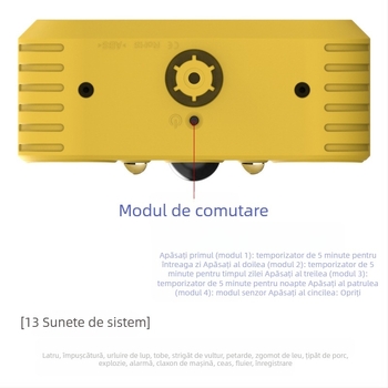 N911W Sistemă alarmă infraroșu — 20 de zone, alimentare 3.7V, alarmă locală (20 de zone, 3.7V, alarmă locală)