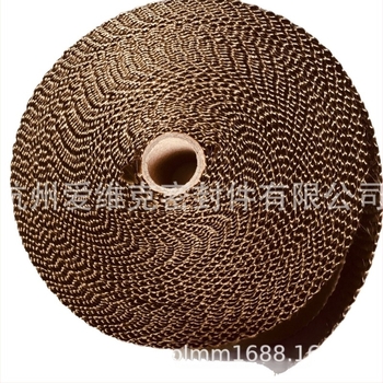 Bandă izolatoare din fibre de bazalt, în formă de tambur, pentru temperaturi înalte; temperatură refractară 900°C; interval de funcționare -50…900°C; conductivitate termică 0.03 W/mK; material de bază: fibre de bazalt