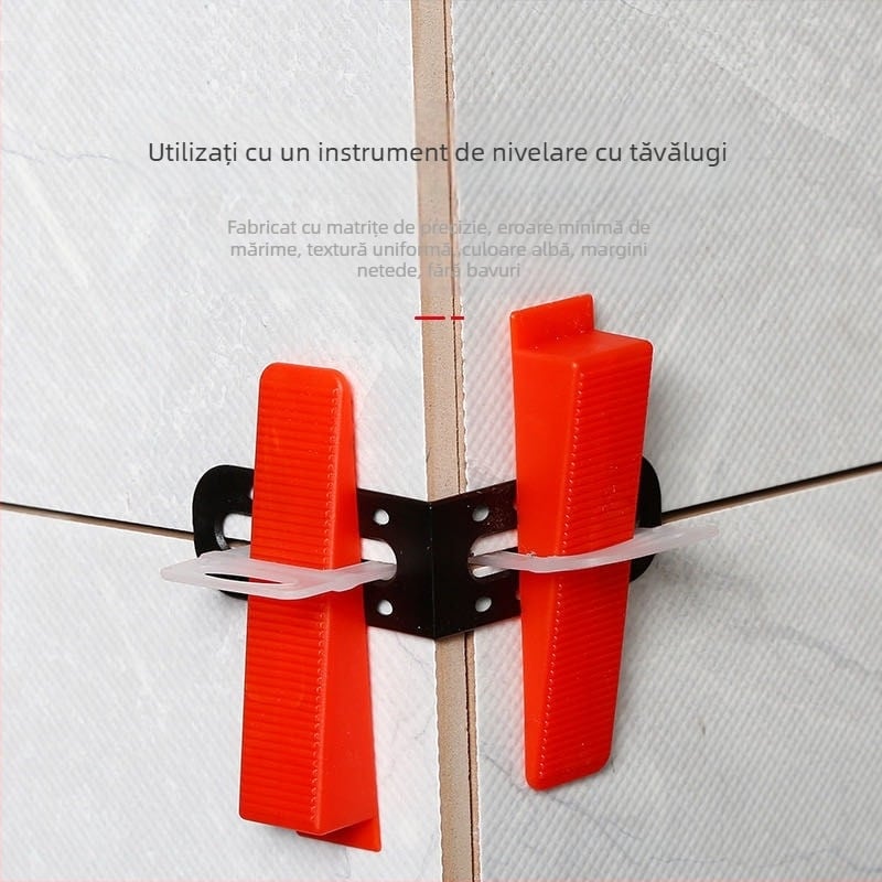 Instrument de nivelare a plăcilor în colț Xuanxuan – PP material, reglaj înălțime, ajutor de poziționare, precizie înaltă, multifuncțional