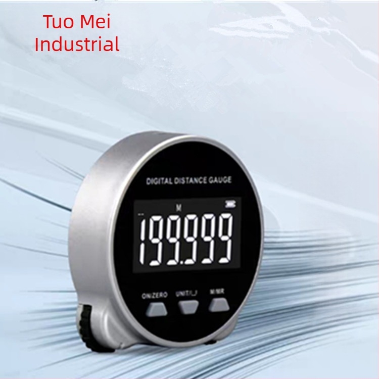 Tuomei riglă electronică cu rulare — măsurări de raze și suprafețe cilindrice, suprafețe plane și neregulate, instrument multifuncțional de măsurare