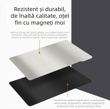 Accesorii pentru imprimantă 3D, marca HARSIMON, model SLA/DLP light-curing spring steel plate
