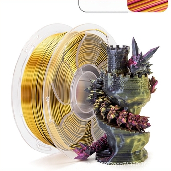 Filament PLA pentru imprimare 3D - Finisaj satin, Secțiune circulară, Brand Tomson Toksen 3D, Densitate normală, Imprimare la viteză mare