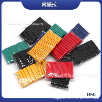 Kit tuburi termoretractabile, 530 buc., material PE, VW-0 clasă, certificat RoHS