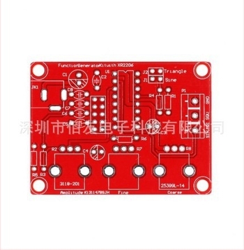 XR2206 generator de semnal – kit DIY cu carcasă, semnal sinusoidal