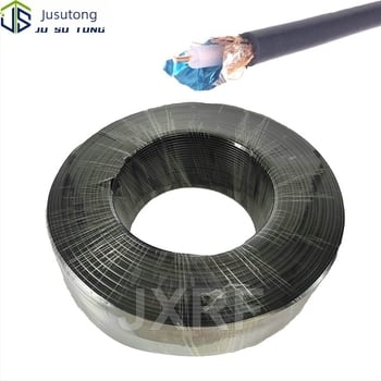 Cablu coaxial RG58, PL259 masculin la PL259 masculin, cablu RF cu pierderi reduse pentru transmisia semnalului