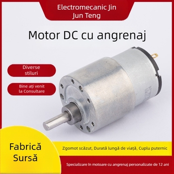 37B-520 Micro Motor DC cu angrenaj pentru instrumente robotizate – micro motor, tensiune sub 36V, ISO 9001