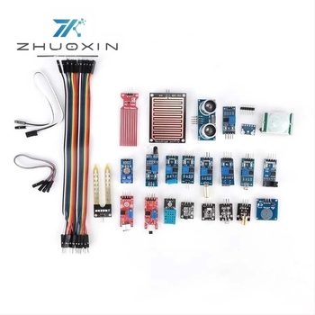 Klijie 22-in-1 kit module senzorial pentru senzori de roboți, kit de inițiere în învățare