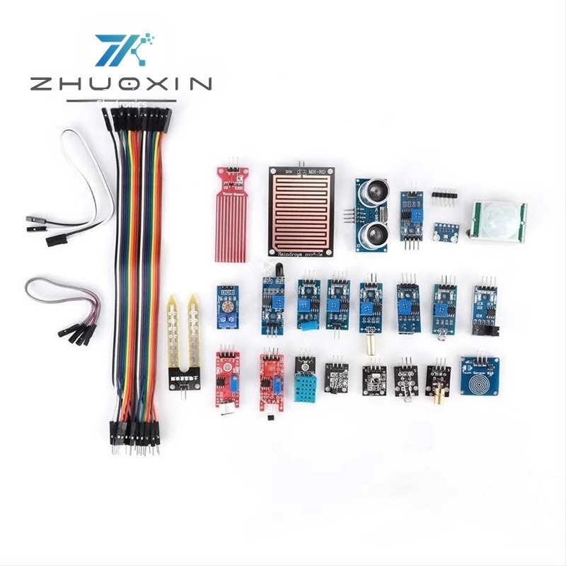 Klijie 22-in-1 kit module senzorial pentru senzori de roboți, kit de inițiere în învățare