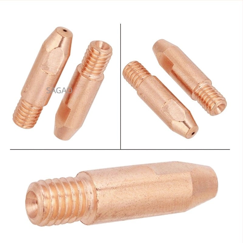Duză de gaz pentru sudură MIG/MAG MB24KD, din cupru, SAGAO – 200 bucăți în cutie
