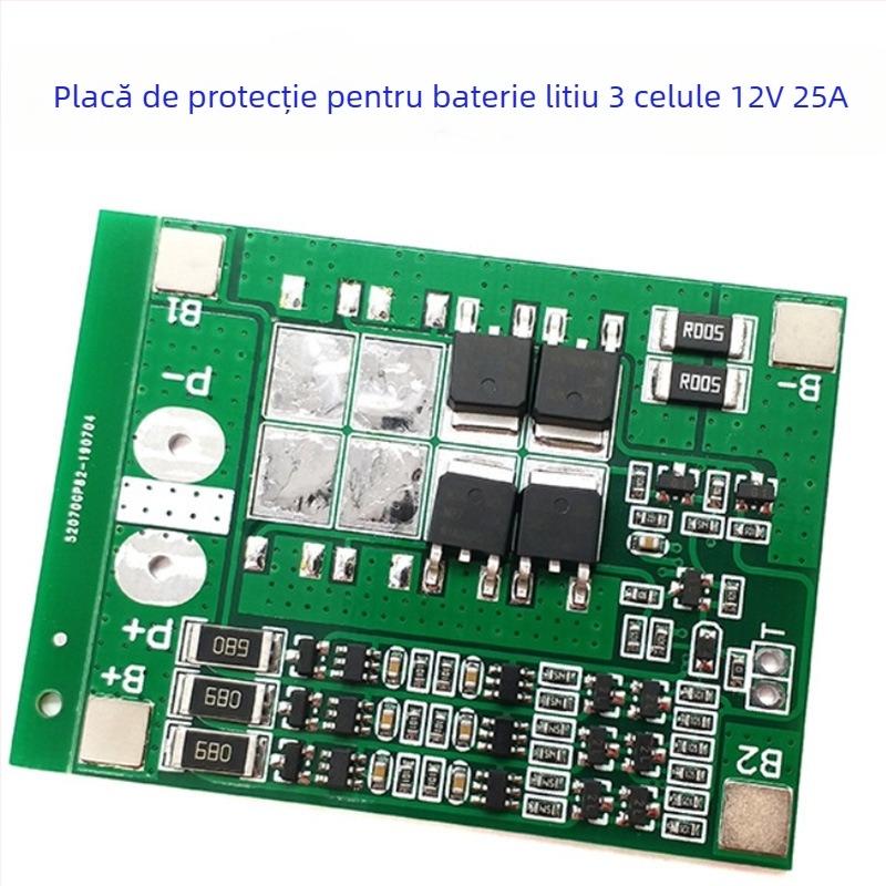 CXW placă de protecție pentru baterii pentru celule 18650, trei șiruri, 25A, ROHS certificat