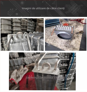 Fier de sudură din aluminiu cu flux în nucleu - aliaj aluminiu-siliciu; conținut de flux 20–30%; punctul de topire 400°C; intervalul de temperatură de lucru 100–450°C