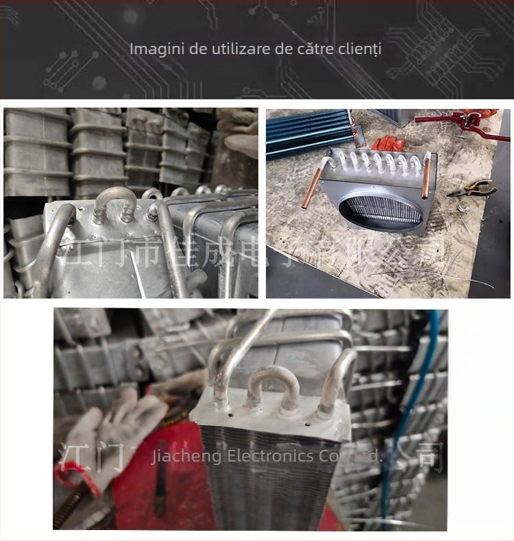 Fier de sudură din aluminiu cu flux în nucleu - aliaj aluminiu-siliciu; conținut de flux 20–30%; punctul de topire 400°C; intervalul de temperatură de lucru 100–450°C