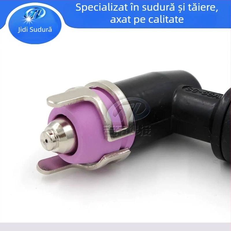 Set de 4 suporturi cu două puncte pentru pistolul de tăiere cu plasmă, compatibil AG60/SG55, kit de consumabile și piese de uzură (suport de fixare)