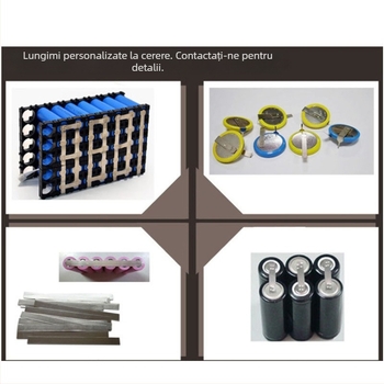 Bandă de nichel pur 99,6% pentru celule 18650 și pachete de baterii pentru vehicule electrice — sudare cu puncte, N6
