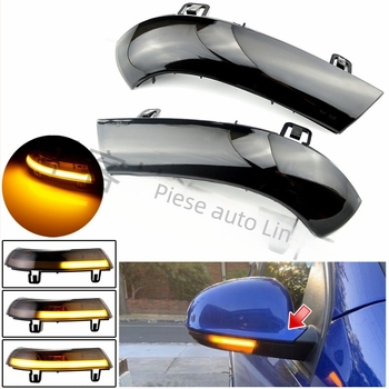 Lumină LED pentru semnalizare oglindă retrovizoare, model LSG-VW01, 5W, 12V, compatibil cu Golf 5 MK5 (2003-2008), Golf 5/6 Plus (2005-2013), Jetta MK5 (2006-2012), Passat B5.5 (2001-2005), Sharan (2003-2010).