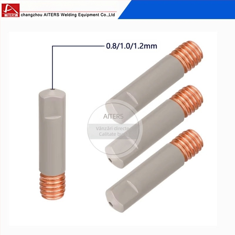 Outs 15AK Vârf de contact din cupru pentru sudură cu protecție gaz, vârf de alimentare cu fir