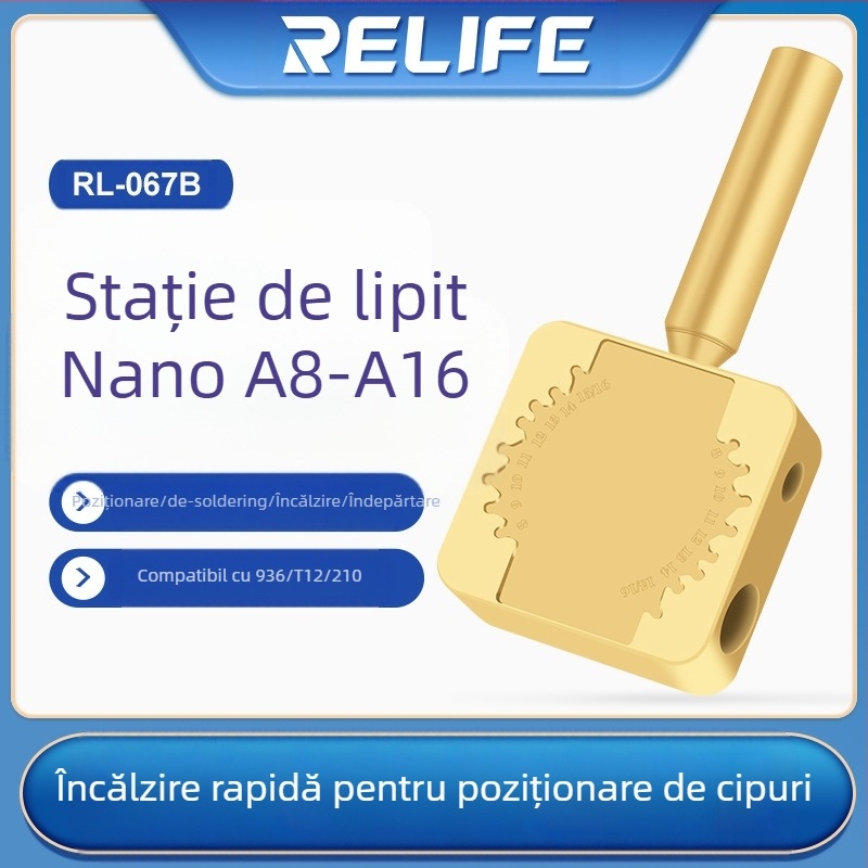 New News masă mică de călcat multifuncțională, cu cap de sudură prin presare la cald, din alamă, 200°C