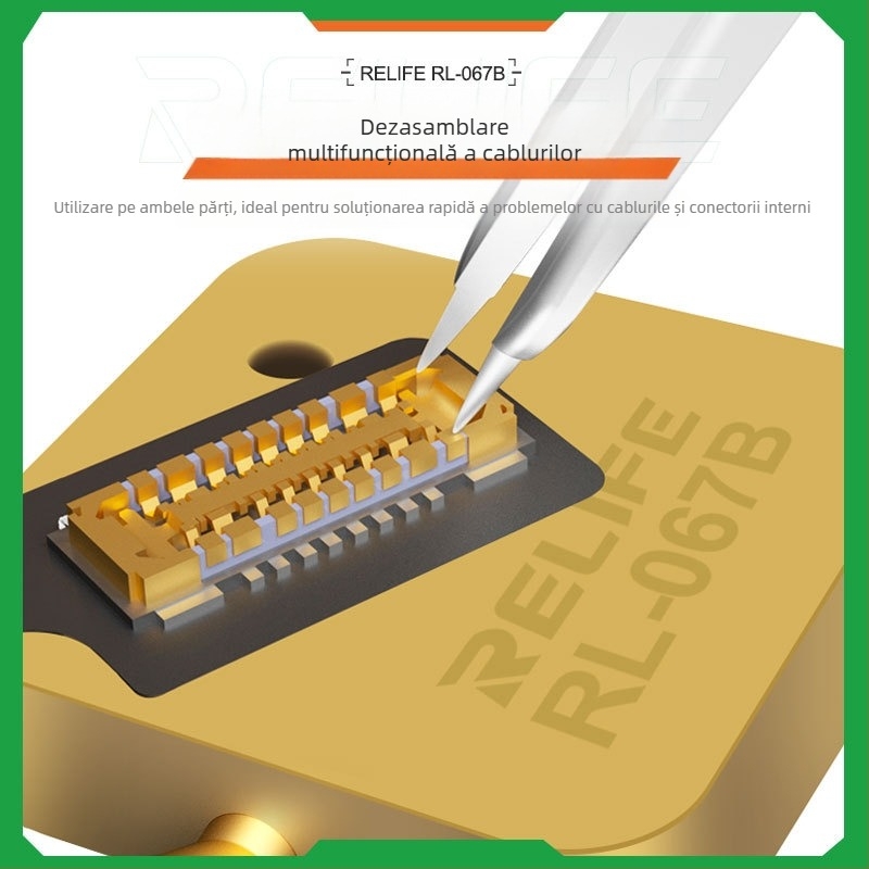 New News masă mică de călcat multifuncțională, cu cap de sudură prin presare la cald, din alamă, 200°C