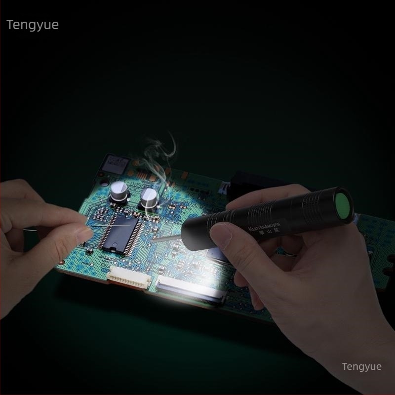 Fier de lipit portabil, fără fir, alimentat cu baterie 18650, cu indicator luminos și putere înaltă