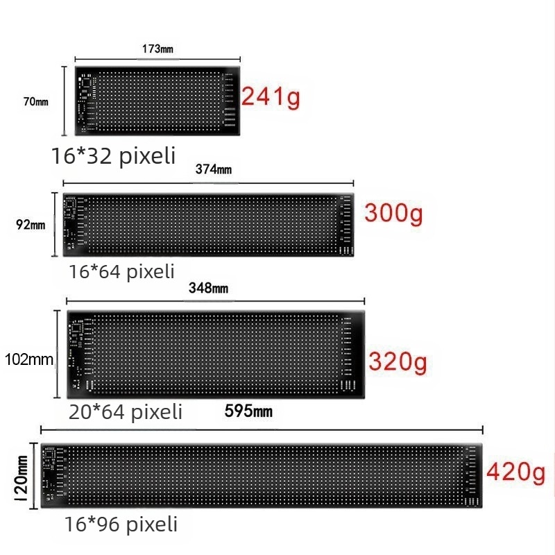 Display LED pentru mașină - ecran flexibil pentru reclamă, montaj USB cu Bluetooth, model Devil's Eye, PU+FPCB, 10W, 5V, 2A