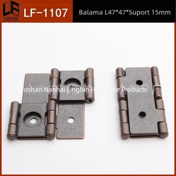 Balama LF-1107 pentru ecran, din fier, fabricată prin stamping și electroplacare, potrivită pentru mobilier precum dulapuri și uși de ecran, personalizabil