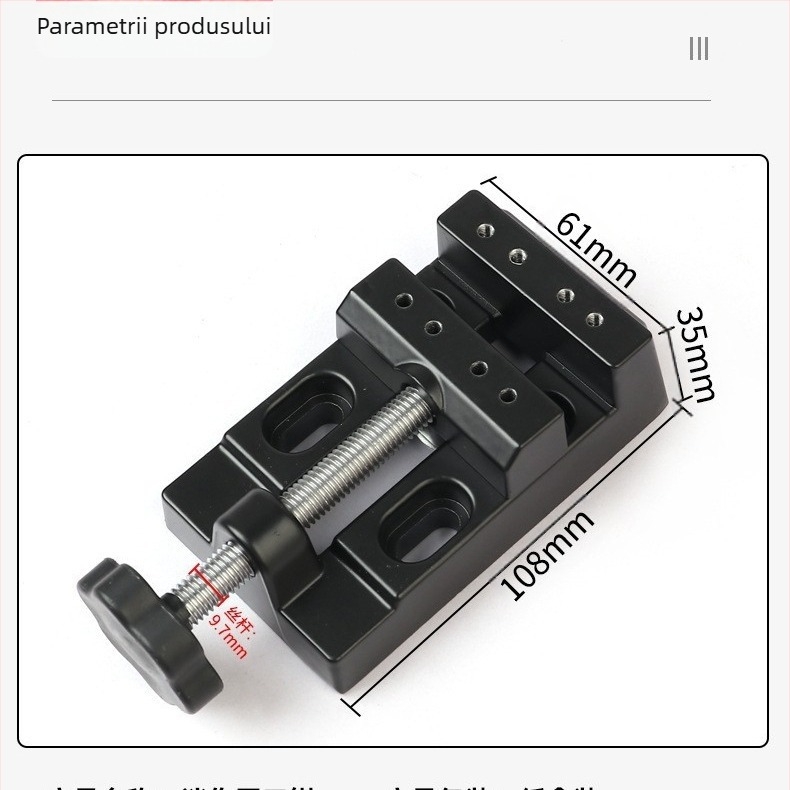Fixator pentru ceasuri din aliaj de aluminiu, rezistent la explozie, stil german