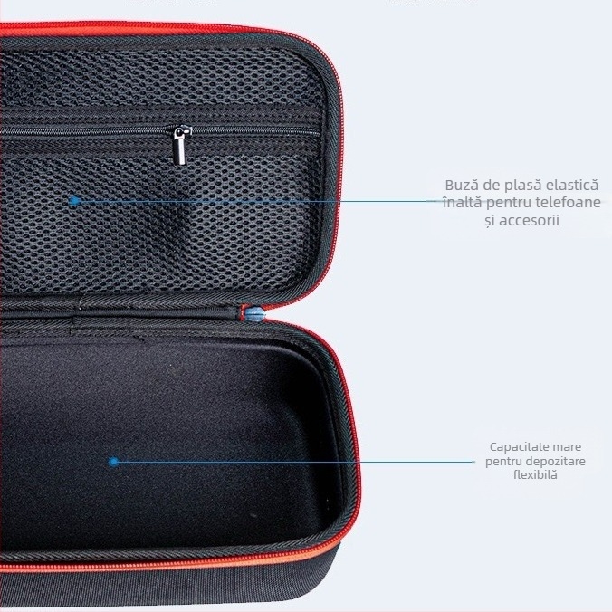 Geantă EVA de depozitare pentru pompă de aer auto – material Oxford + EVA, încărcare de 1 kg, confecționare prin presare la cald EVA și cusătură, ambalare pentru produse electronice 3C