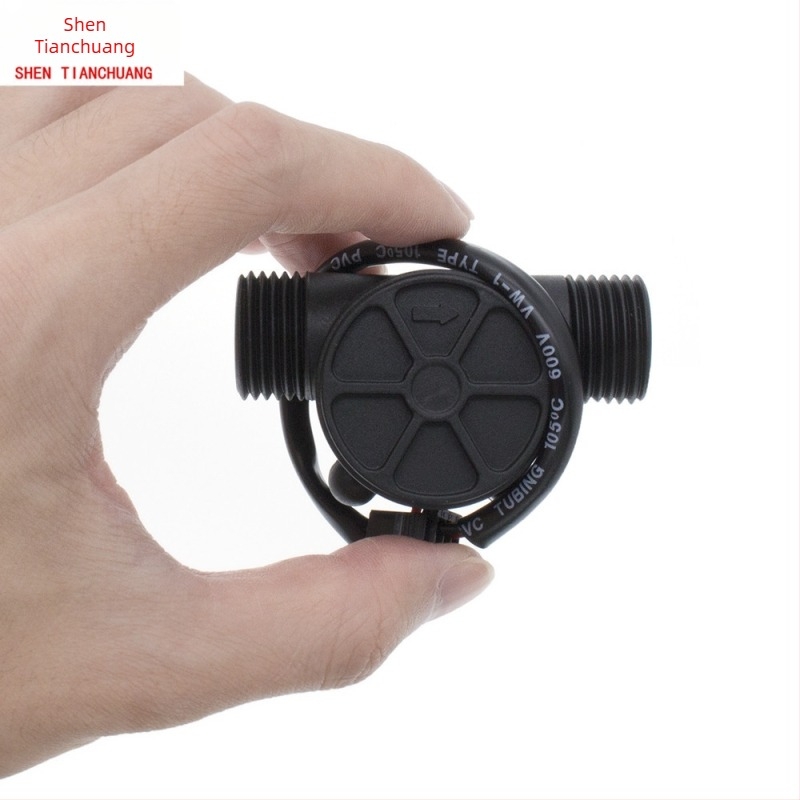 Senzor debit apă YF-S201, Hall, interfață G1/2, tensiune <50V, neimportat