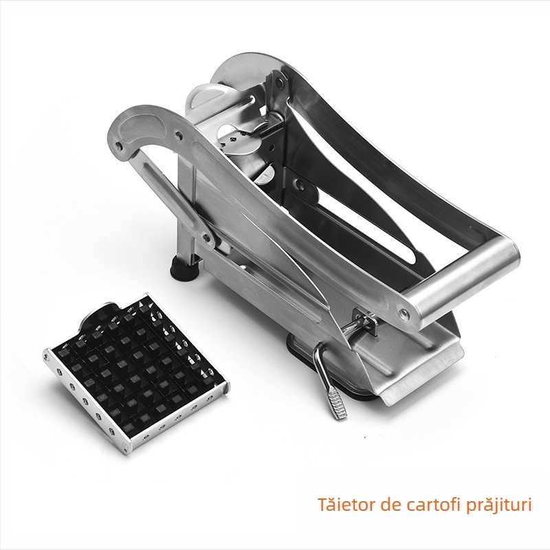 Tăietor de cartofi cu ventuză — Tăietor multifuncțional pentru legume, oțel inoxidabil 430, lansare 2022