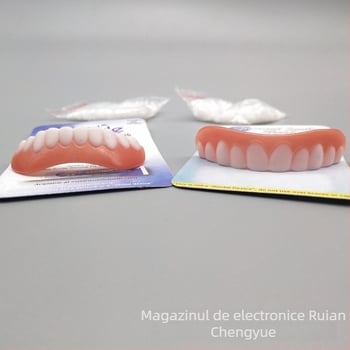 Proteze dentare – set complet, sus și jos, zâmbet instant, albire, dinți reali