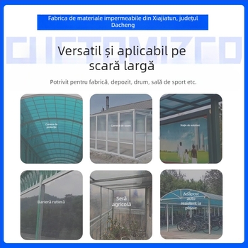 Panou FRP transparent pentru seră — rezistent la foc, 0,8–3 mm, panou de iluminare