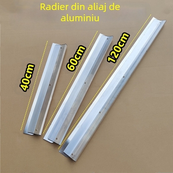 Spatula nivelatoare plată, bază din oțel inoxidabil și mâner din oțel | Modelul 011