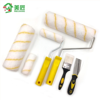 Beauty Set de instrumente pentru vopsirea pereților – unelte cu tambur din plastic tehnic pentru decorare și zugrăvire