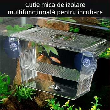 Cutie de incubare din acril pentru pești de acvariu – incubare și izolare, stiluri variate