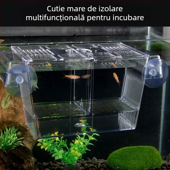 Cutie de incubare din acril pentru pești de acvariu – incubare și izolare, stiluri variate