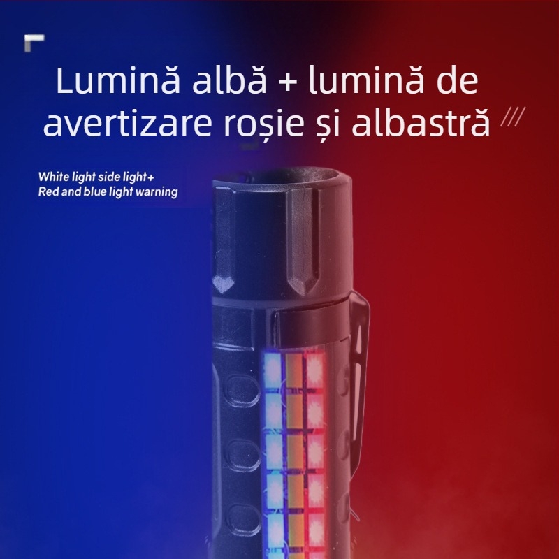 TL-54 Lanteră de mână USB reîncărcabilă, iluminare de urgență pentru exterior, COB lampă de lucru, 5W LED