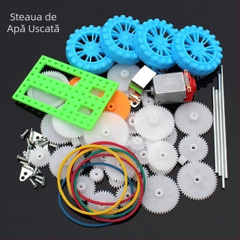 Kit de angrenaje pentru cutia de viteze pentru roboți DIY – 50 piese din plastic Mercury